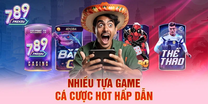 Các trò chơi cá cược hấp dẫn tại XX88